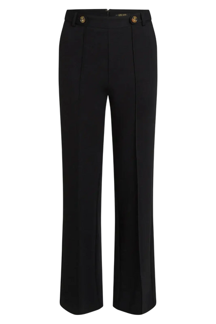 KING LOUIE GARBO PINTUCK PANTS UNI RODEO BLACK