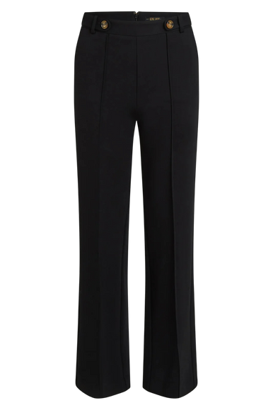 GARBO PINTUCK PANTS UNI RODEO BLACK