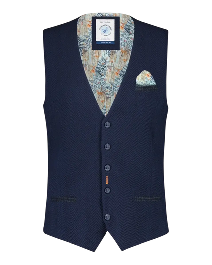gilet piqué, spina di pesce