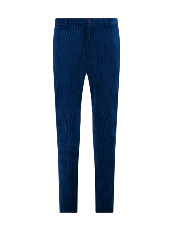 A fish named Fred trousers rib, night sky blue