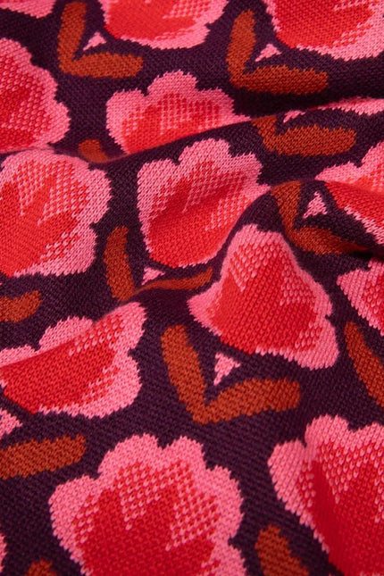 BLUTSGESCHWISTER trui Cold Day Warm Heart hot wave flower