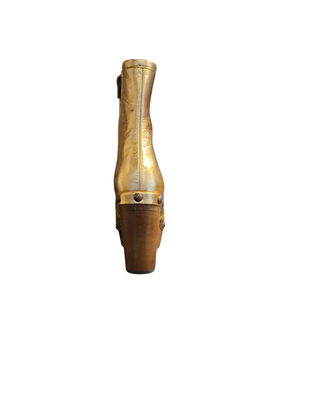 Isabell metallic gold