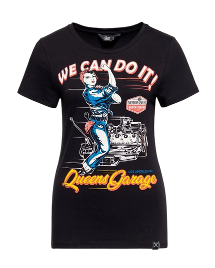QUEEN KEROSIN "WE CAN DO IT", ZWART