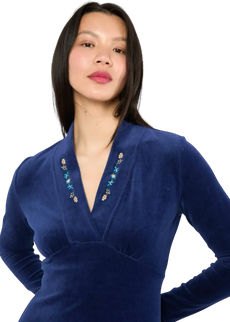 Velvet Glamour Aura, indigo depths blue