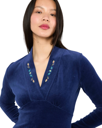 Velvet Glamour Aura, indigo depths blue