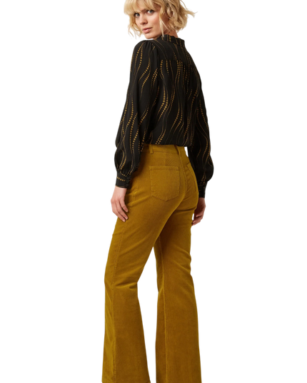 Chris Zip Pants Corduroy golden brown