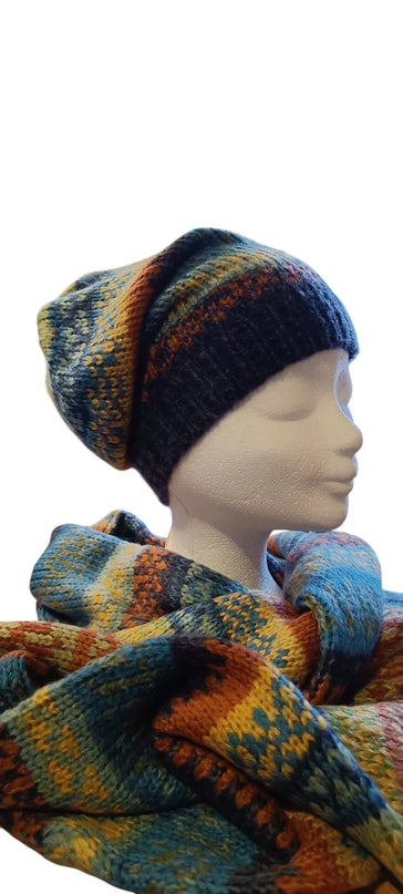 heARt "Amiens Hat", grey/ multi