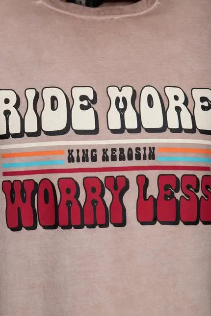 KING KEROSIN RIDE MORE, WORRY LESS, BROWN