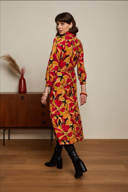 KING LOUIE Carina Dress Adore Black