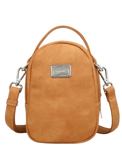 Ditty Hand-/schoudertas/crossbody L. green/Peach/Orange - Roodborstje
