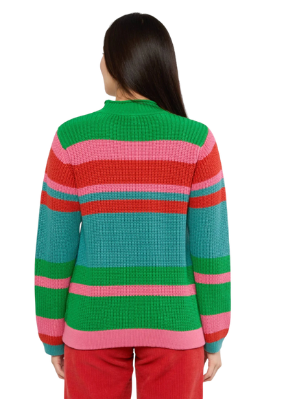 Braid up your Life winter colors stripe