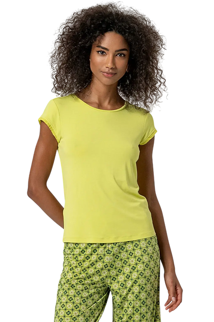 SHORT SLEEVE T-SHIRT -ACID GREEN