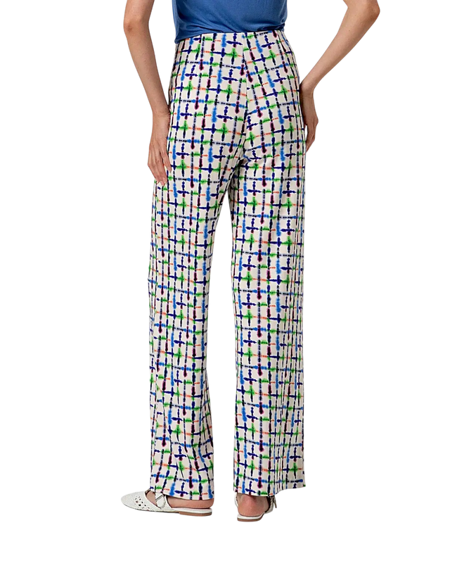 STRAIGHT LEG PANTS BLUE
