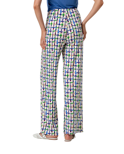 STRAIGHT LEG PANTS BLUE