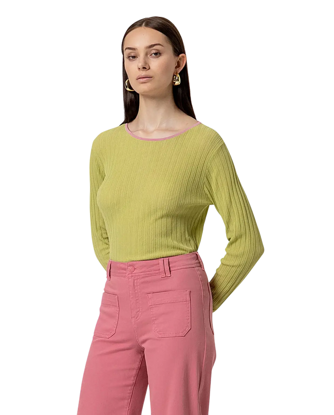 WIDE LEG PANTS PINK