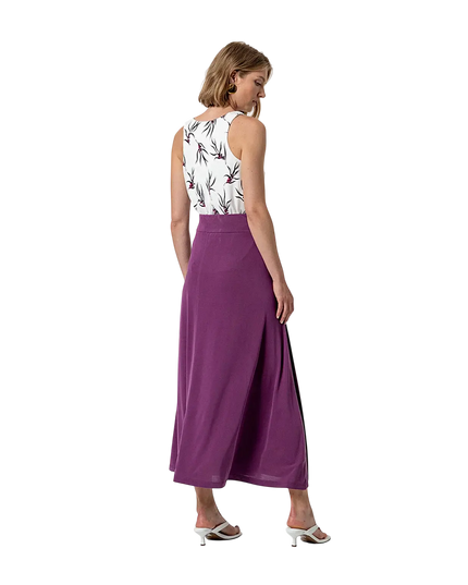 FALDA LARGA MORADA
