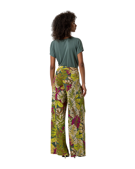 WIDE LEG PANTS GREEN