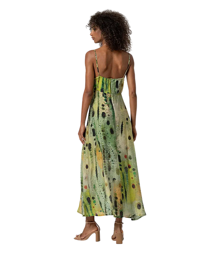 VESTIDO SURKANA DE ALCINHA E DECOTE V VERDE
