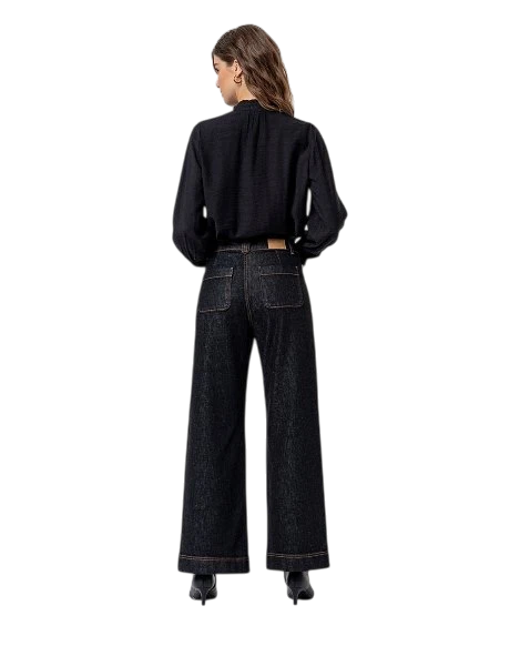 SURKANA JEANS MET FRONT POCKETS, INDIGO