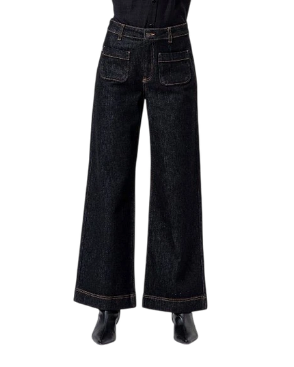 SURKANA JEANS MET FRONT POCKETS, INDIGO
