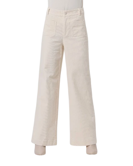 SURKANA CORDUROY BROEK, WIT