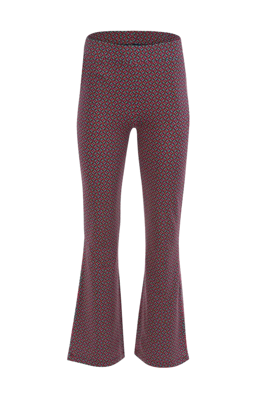 LIEKE FLARED PANTS GRAHPIC MILL