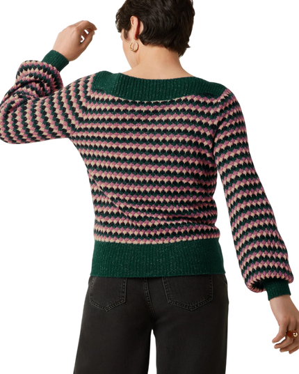 Erin Top Flora, pine green