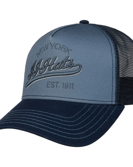 JJ HATS TRUCKERCAP, NEW YORK EST.1911