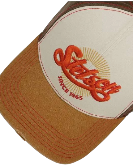 STETSON BASEBALL CAP, VINTAGE DISTRESSED