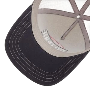 STETSON TRUCKER CAP CLASSIC POINT, NAVY/ GREY