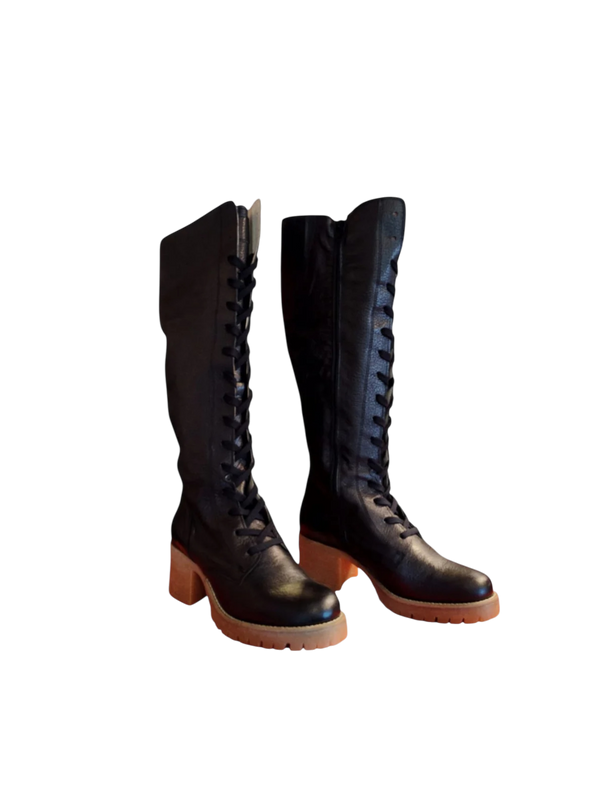 rijglaars Serena zwart