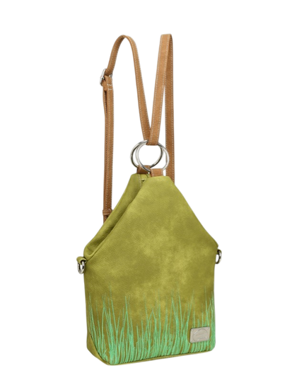 Wildflower crosbody/backpack, l. green
