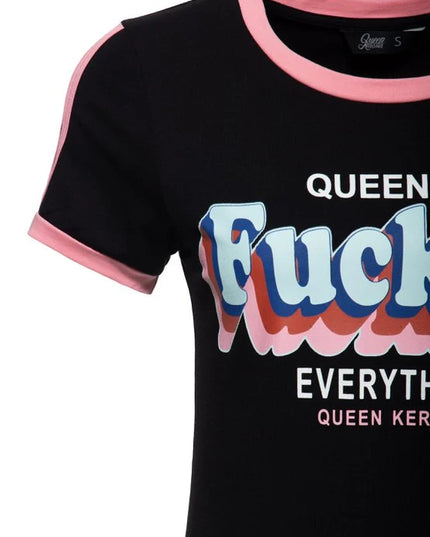 QUEEN KEROSIN QUEEN OF FUCKING EVERYTHING, ZWART