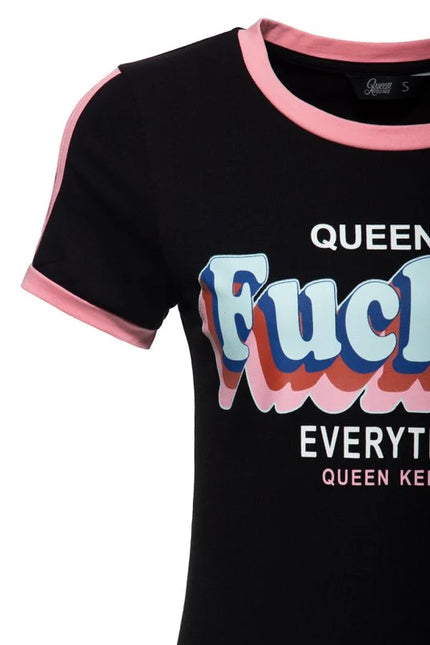 QUEEN KEROSIN QUEEN OF FUCKING EVERYTHING, ZWART