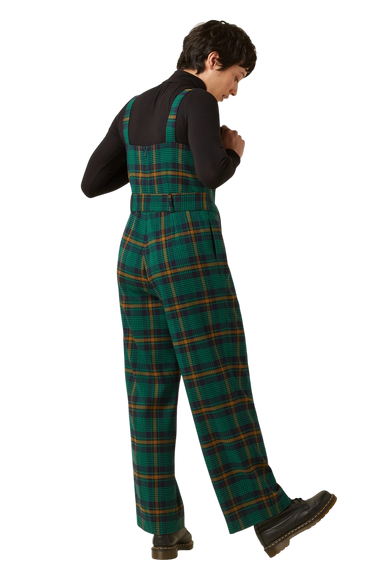 Ines Jumpsuit Leeds Check", evening blue