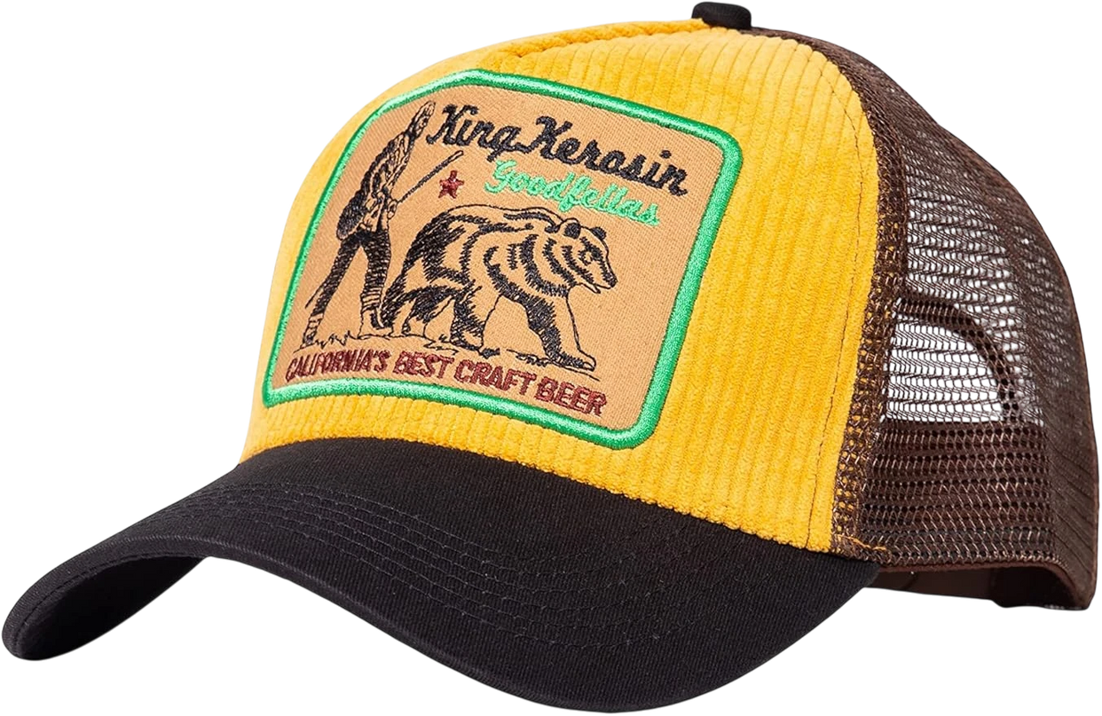 KING KEROSIN TRUCKERCAP, GOODFELLAS CORD