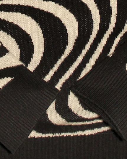 Wavyline black-creme