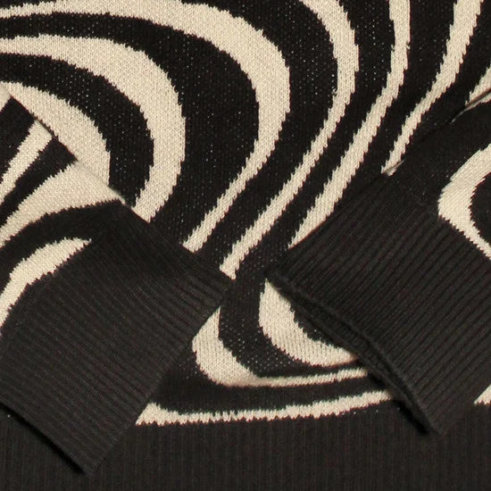 Wavyline black-creme