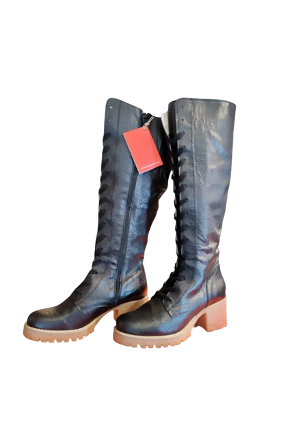 lace-up boot Serena black