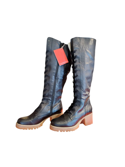 rijglaars Serena zwart