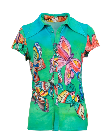 Blue Bell blouse, multi