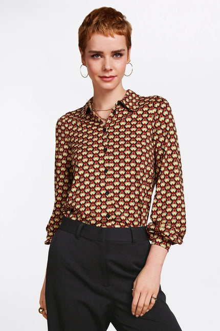 Border Skirt Elise Black