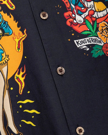 Koszula Hawaii Acapulco Gold czarna