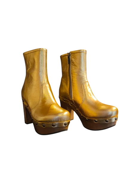 Isabell metallic gold