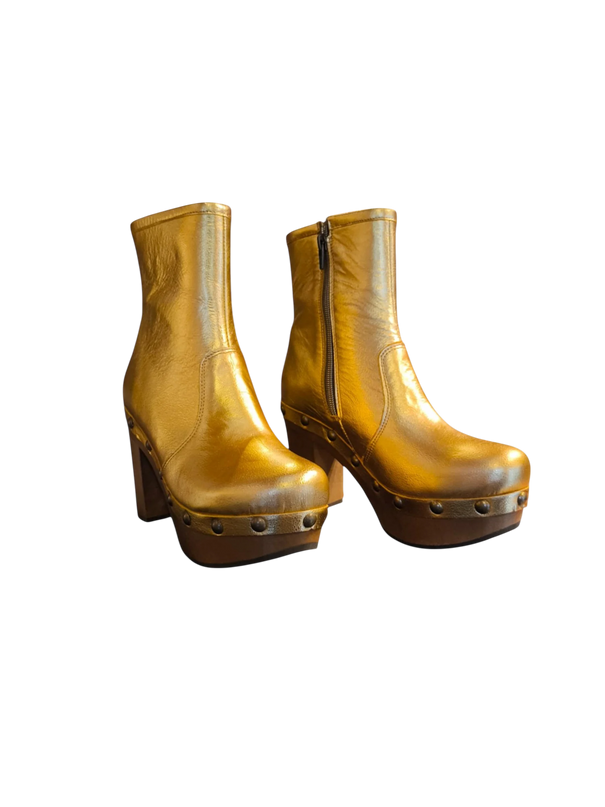 Isabell metallic gold