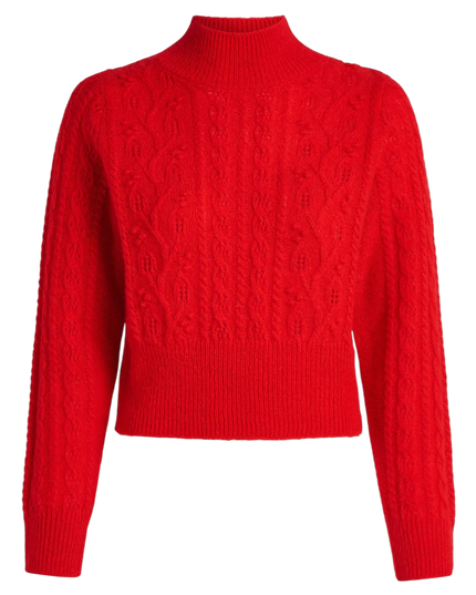 Nilde Top Leon fiery red