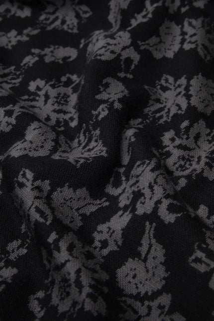 BLUTSGESCHWISTER broek On a Winters Day Flared princess tapestry black