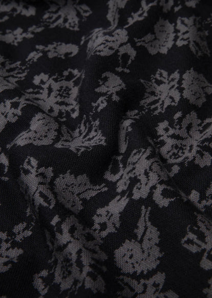 On a Winters Day Flared princess tapestry black