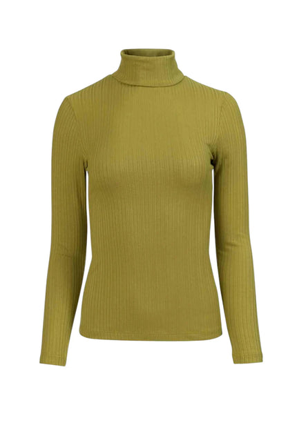 LALAMOUR RUBY TOP JERSEY RIB, GOLDEN CYPRESS