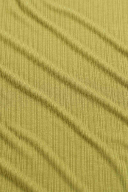 LALAMOUR RUBY TOP JERSEY RIB, GOLDEN CYPRESS